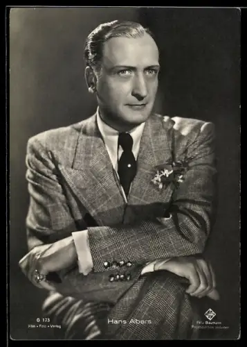 AK Schauspieler Hans Albers