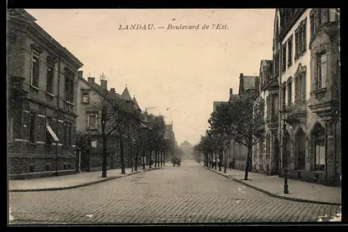 AK Landau, Ostbahnstrasse, Boulevard de l`Est
