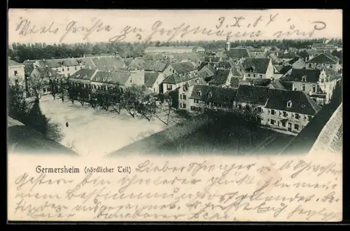 AK Germersheim, Nördlicher Teil der Stadt