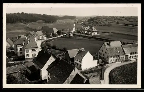 AK Löffingen /Schwarzw., Ortsansicht aus der Vogelschau