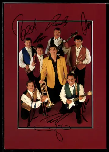 AK Wolfgang Edenharder & Naabtaler, Autograph, Portrait