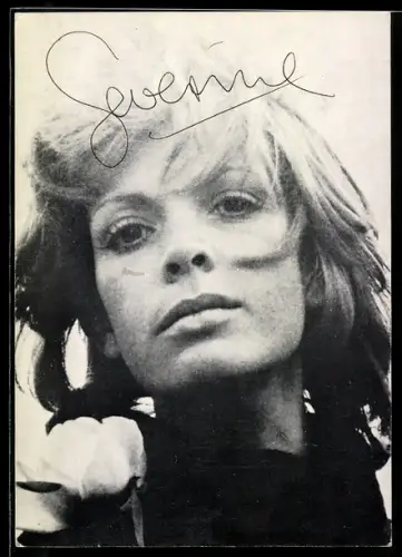 AK Severine, Autograph, Portrait