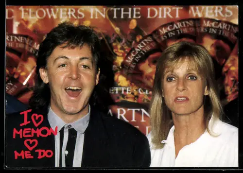 AK Paul und Linda McCartney, Flowers in the Dirt, Portrait