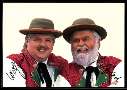 AK Musikerduo Die Mildecker Herzbuben