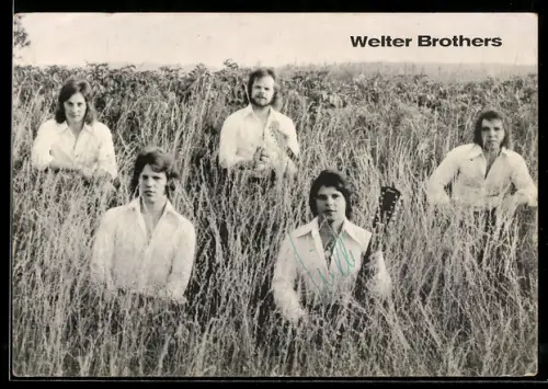AK Welter Brothers, Autograph Willi Welter, Portrait