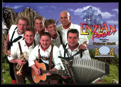 AK Enzian Power, Portrait mit Instrumenten