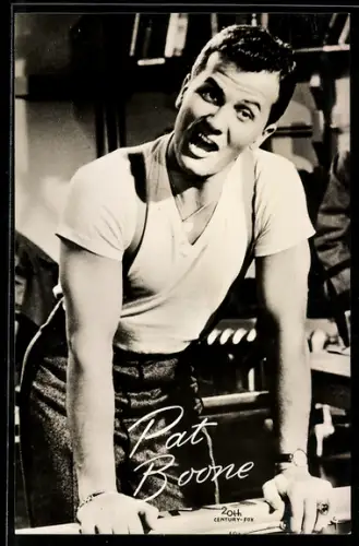 AK Musiker Pat Boone im Film Mardi Gras