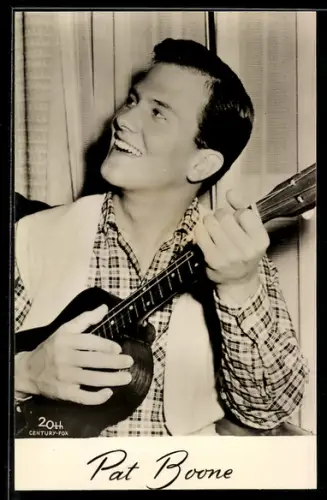 AK Musiker Pat Boone im Film Bernardine