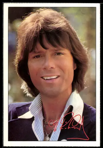 AK Musiker Cliff Richard in die Kamera lächelnd gedruckt