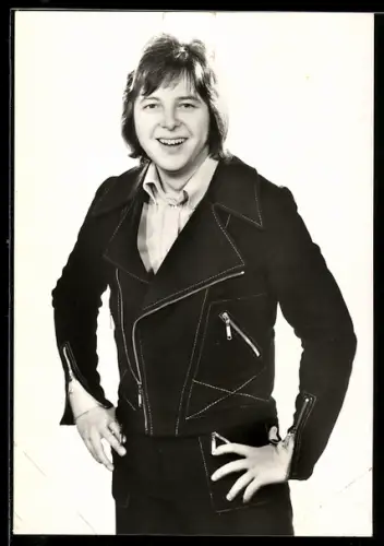 AK Musiker Thomas Lück mit Jeansjacke