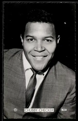 AK Chubby Checker lächelt, Portrait