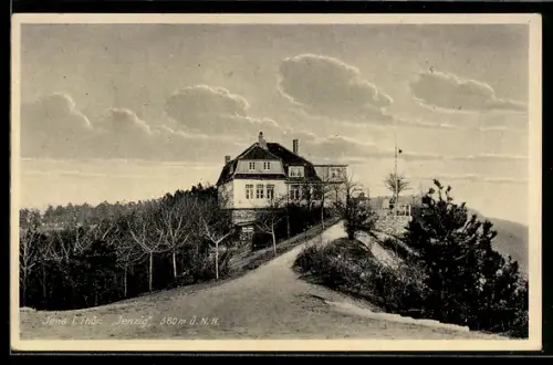 AK Jena i. Thür., Gaststätte Jenzighaus, Inh. Kurt Mönnig