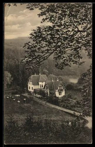 AK Idstein i. Taunus, Gasthaus Forsthaus vom Hügel