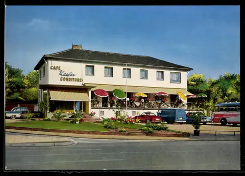 AK Erbach /Odw., Café Konditorei Keefer