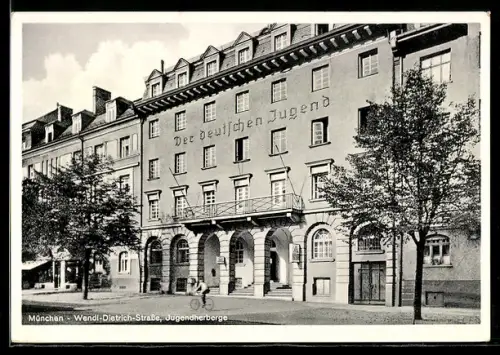 AK München, Wendl-Dietrich-Strasse, Jugendherberge