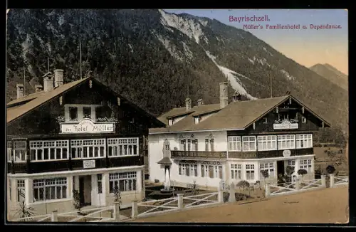 AK Bayrischzell, Müller`s Familienhotel, Dependance