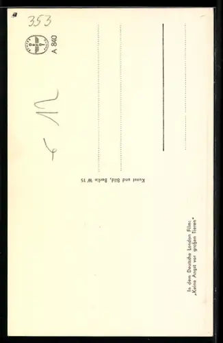 AK Heinz Rühmann u. Ingeborg Körner im Portrait, Autograph