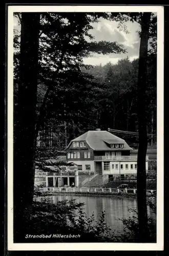 AK Hillersbach /Hirzenhain, Strandbad