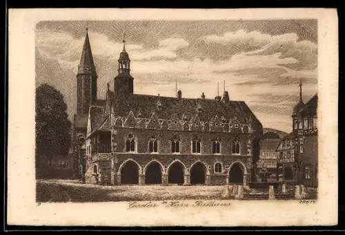 AK Goslar /Harz, Rathaus