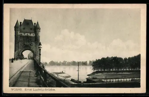 AK Worms, Ernst Ludwig-Brücke