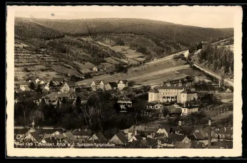 AK Bad Orb i. Spessart, Blick auf Spessart-Sanatorium