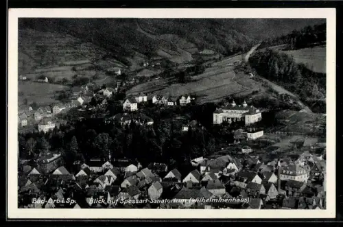 AK Bad Orb i. Spessart, Blick auf Spessart-Sanatorium (Wilhelminenhaus)