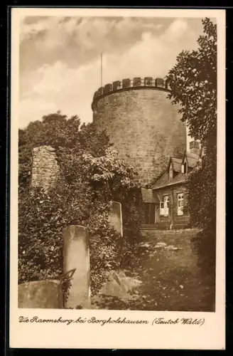 AK Borgholzhausen /Teutob. Wald, Die Ravensburg