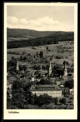 AK Schlüchtern, Teilansicht mit Kirche