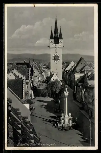 AK Straubing, Theresienplatz