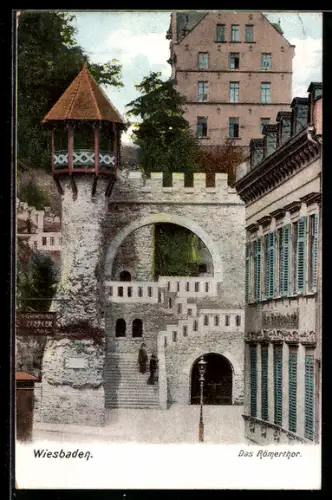 AK Wiesbaden, Römertor