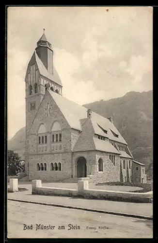 AK Bad Münster am Stein, Evangelische Kirche