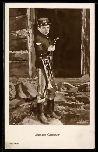 AK Schauspieler Jackie Coogan als junger Soldat der Nordstaaten