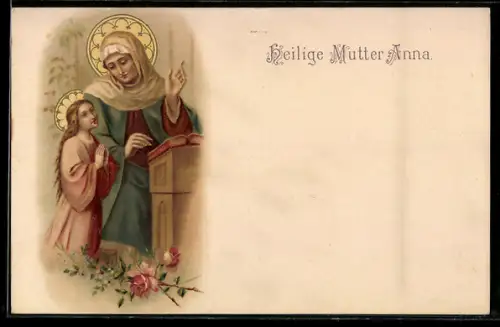 AK Heilige Mutter Anna