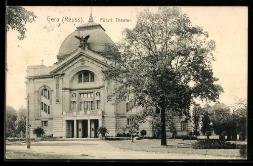 AK Gera, Fürstliches Theater