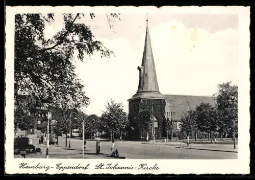 AK Hamburg-Eppendorf, St. Johannis-Kirche
