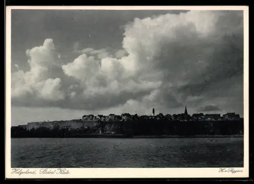 AK Helgoland, Inselansicht, Südost-Küste
