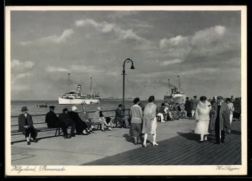 AK Helgoland, Promenade