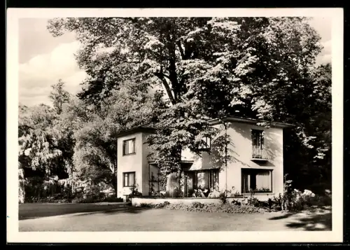 AK Hamburg-Nienstedten, Wohnhaus der Elbchaussee 396