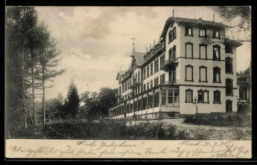 AK Niedernhausen, Blick zum Kurhaus