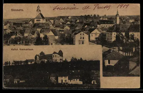 AK Simmern, Katholisches Krankenhaus, Teilansicht