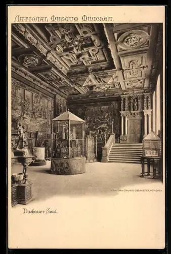 AK München, Nationalmuseum, Dachauer Saal