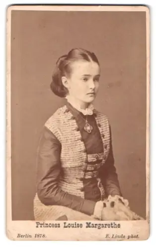 Fotografie Prinzessin Luise Margareta von Preussen, Duchess of Connaught and Strathearn