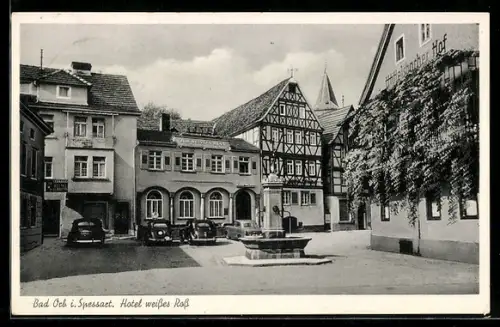 AK Bad Orb i. Spessart, Hotel weisses Ross