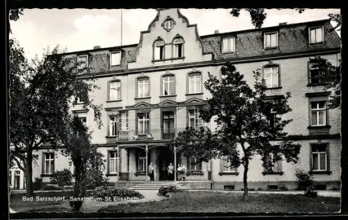 AK Bad Salzschlirf, Sanatorium St. Elisabeth