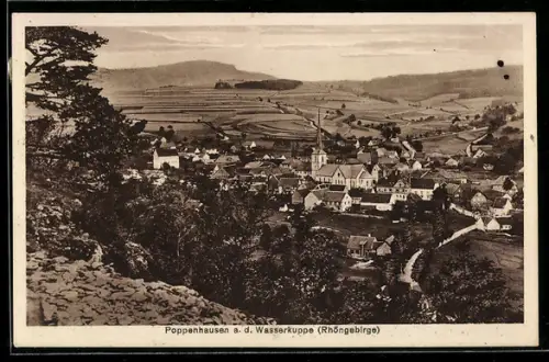 AK Poppenhausen a. d. Wasserkuppe, Ortsansicht