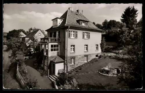 AK Gersfeld /Rhön, Sanatorium auf der Wacht, Haus Elisabeth