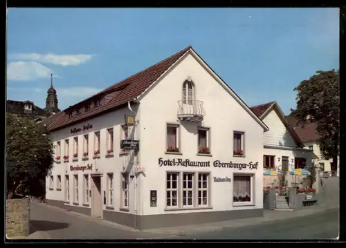 AK Bad Münster a. St.-Ebernburg, Hotel-Restaurant Ebernburger Hof, Inh. Mallmann-Benz