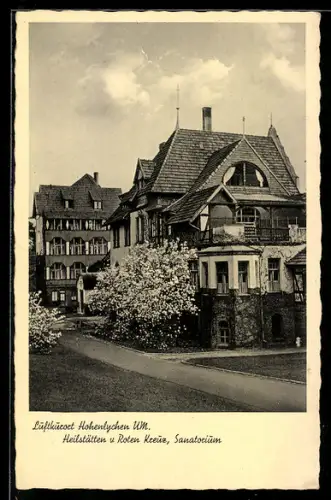 AK Hohenlychen /UM, Heilstätten vom Roten Kreuz, Sanatorium