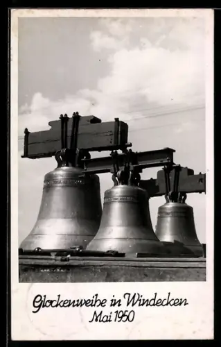 AK Windecken, Glockenweihe in Windecken 1930
