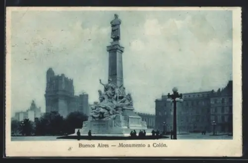 AK Buenos Aires, Monumento a Colón